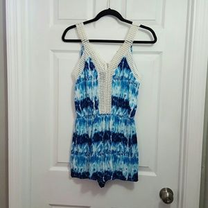 Blue romper
